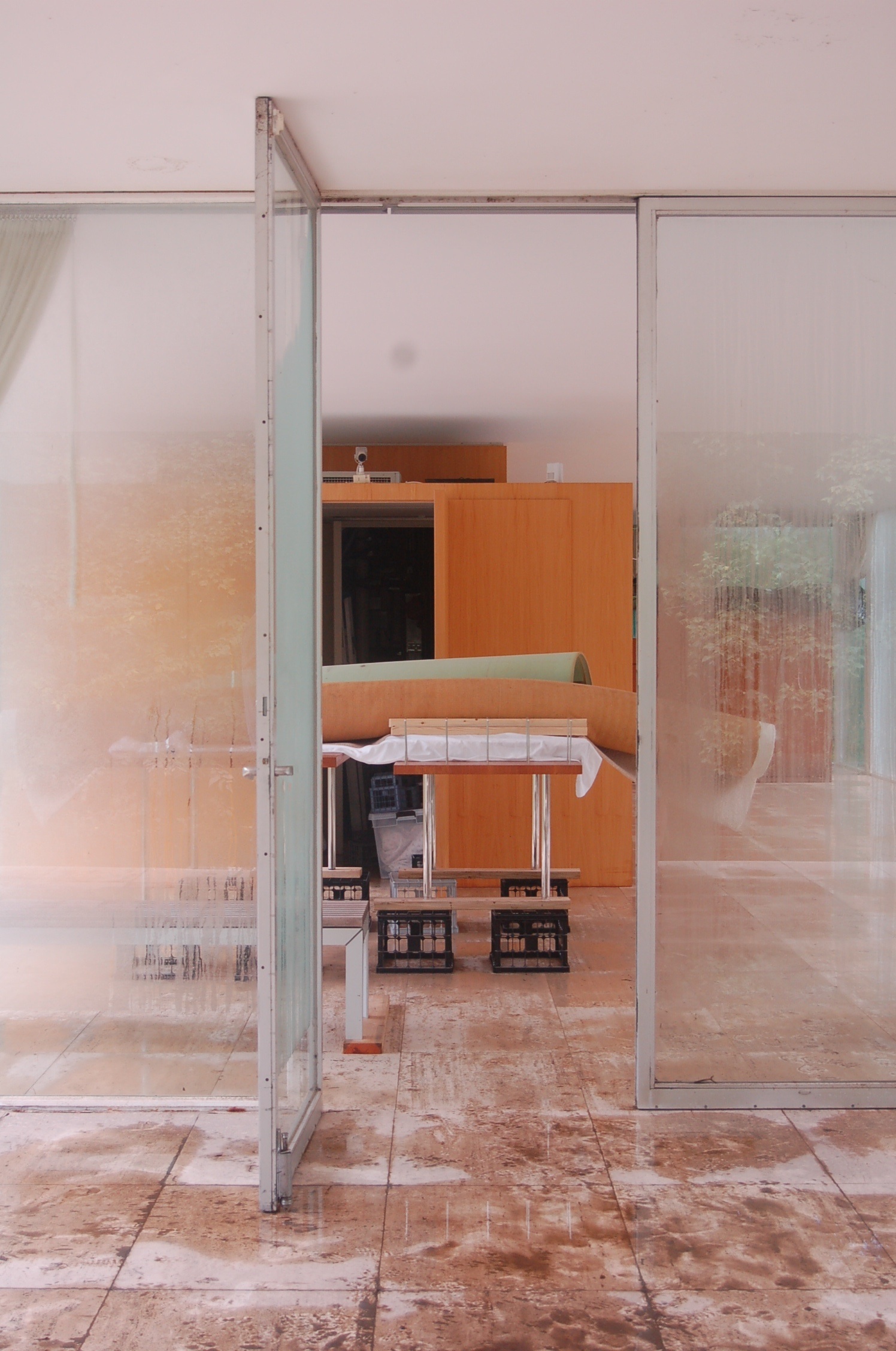 Flood Damage at Farnsworth House